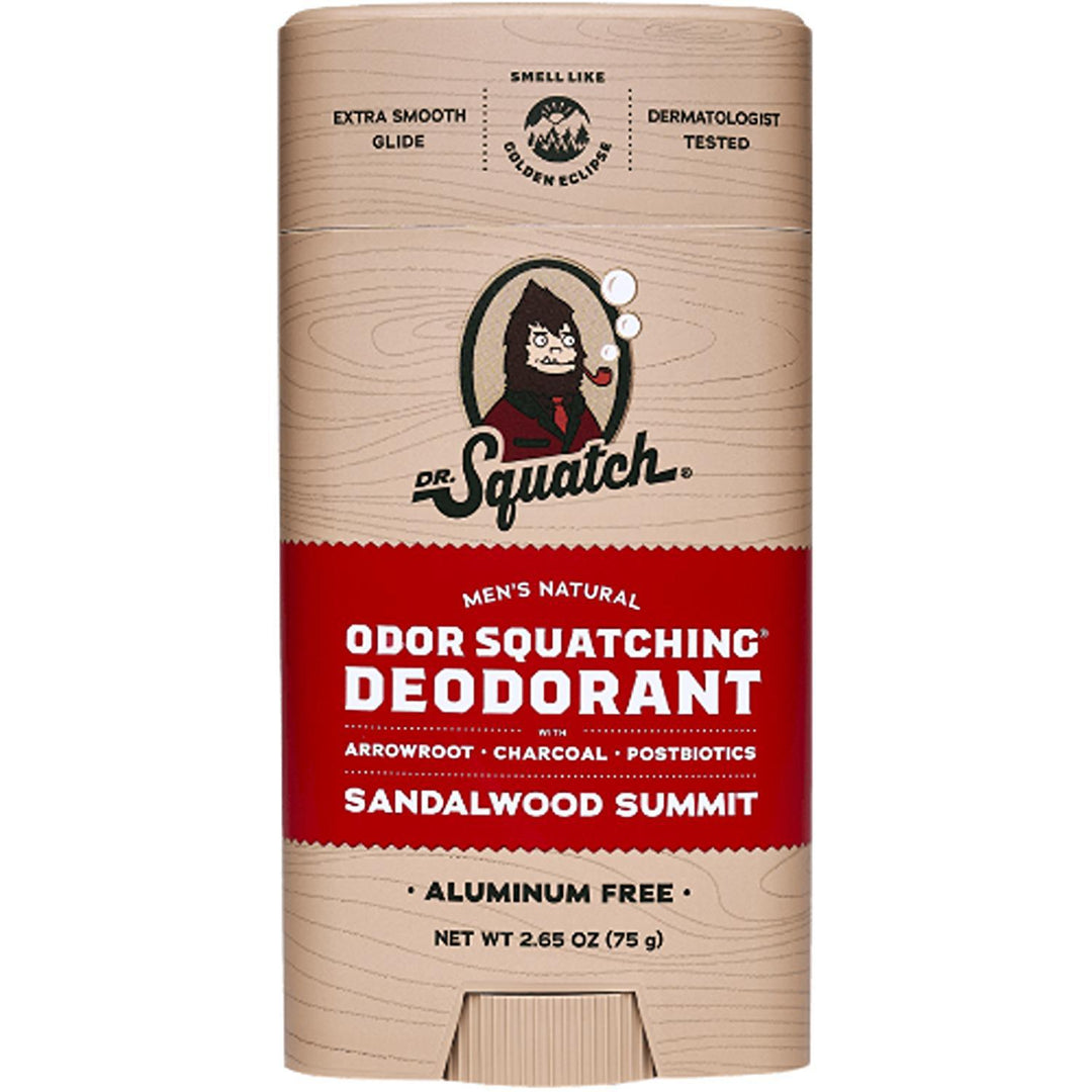 Dr. Squatch - Sandalwood Summit Deodorant 2.65 oz - WH-DEO-SAS-01