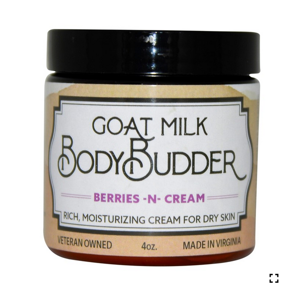 Bates Family Farm - 4oz Goat Milk Body Budders - Berries and Cream