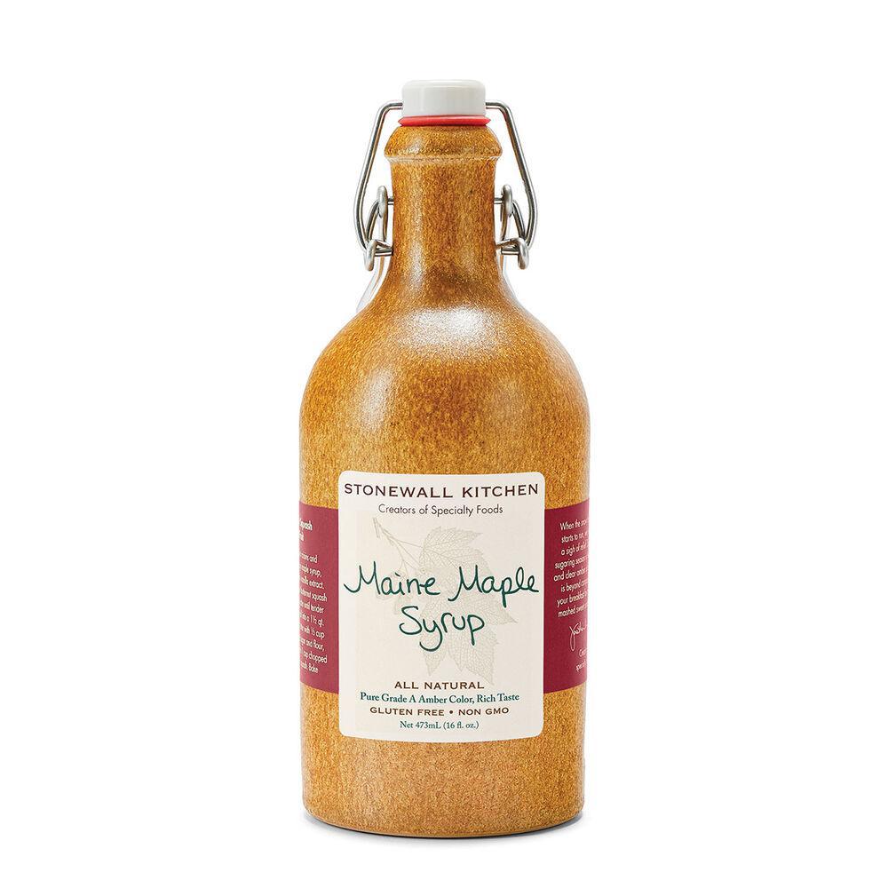 Stonewall Kitchen Maine Maple Syrup - 16 fl oz crock 171601 DISSVF