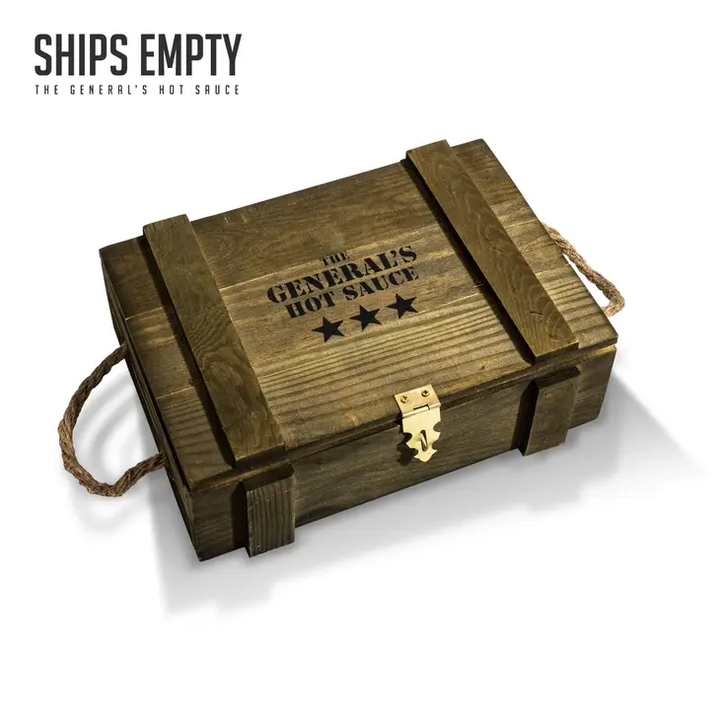 The General's Hot Sauce 3 Star Gift Box