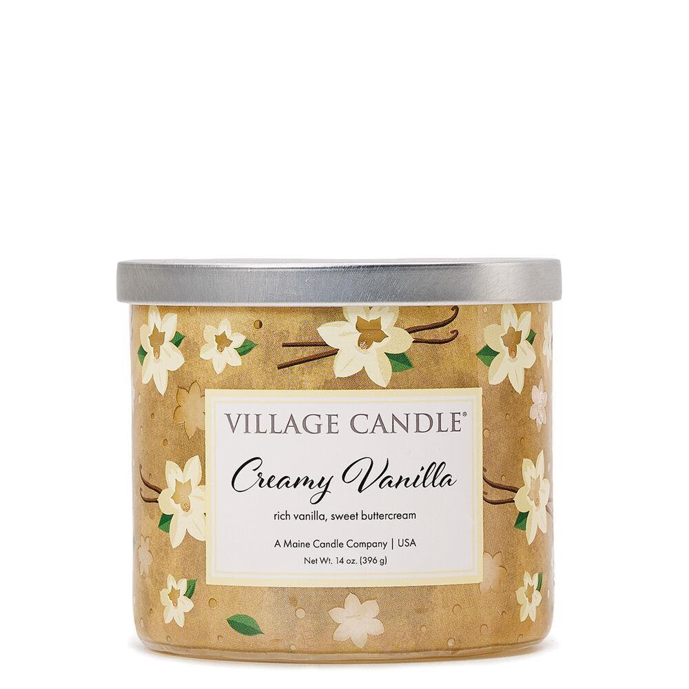 Stonewall Kitchen - Village Candle - Creamy Vanilla Luminary Candle 14 oz - 4170137