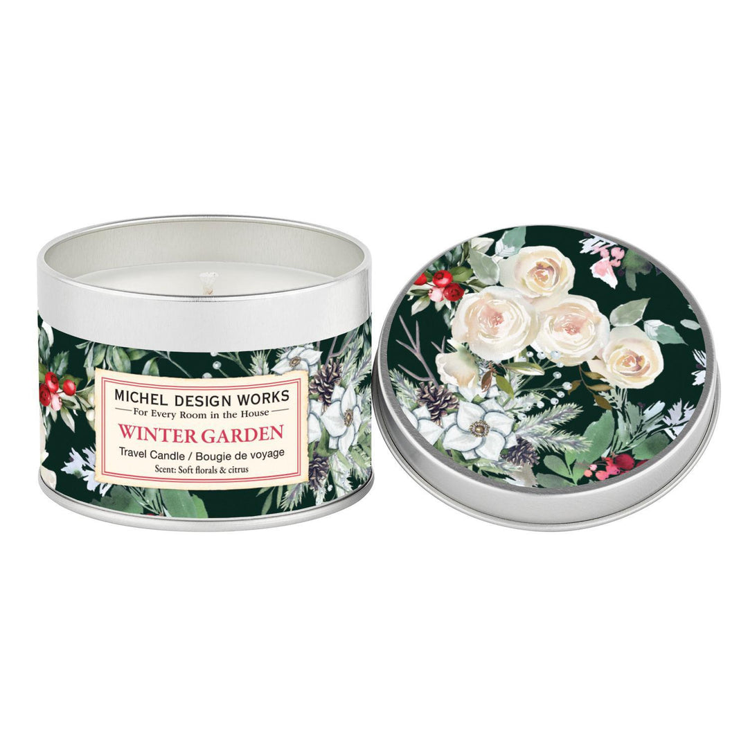 Stonewall Kitchen - Michel Design Works - Winter Garden Travel Candle - 849443 DISVEN