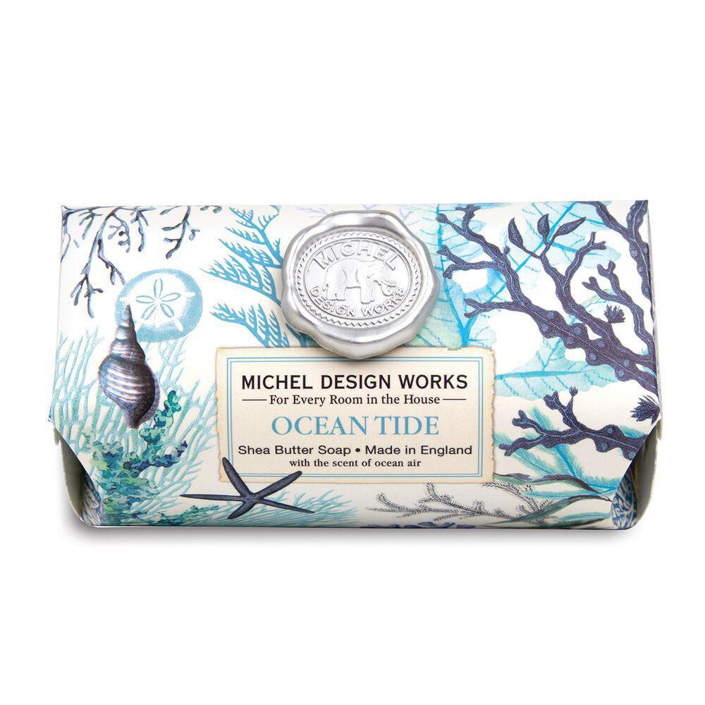Stonewall Kitchen - Michel Design Works - Ocean Tide Large Bath Soap Bar 8.7 oz - 802352