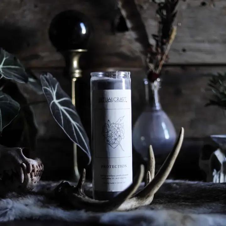 Ritualcravt - Dressed Candle - Protection