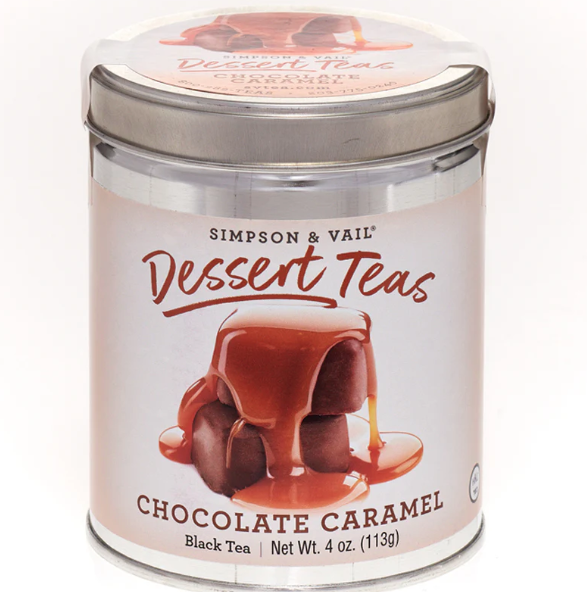 Simpson & Vail - Dessert Tea - Chocolate Caramel Black Tea 4 oz Tin