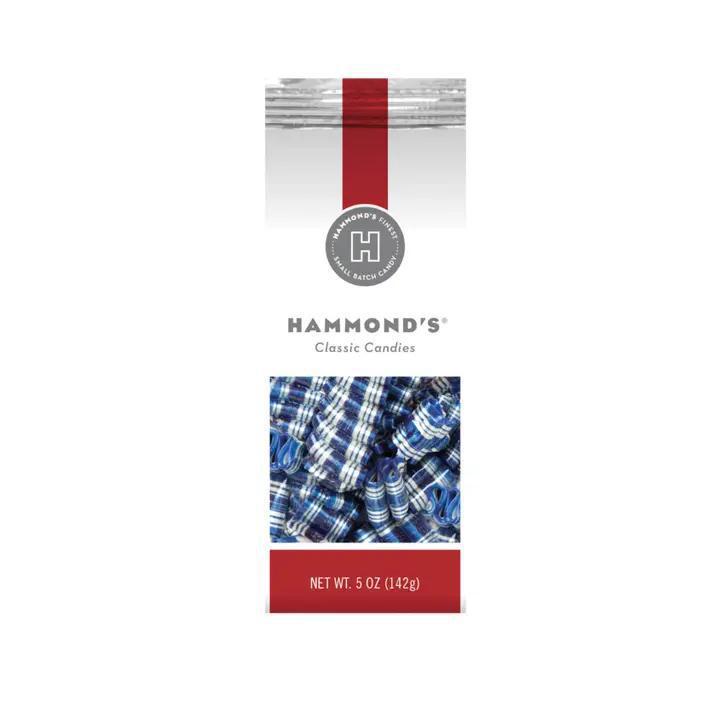 Hammond's Candies - Hanukkah Simcha Mini Blue Raspberry Ribbon Candy Gift Bag 5 oz - RT50315 DISSVF