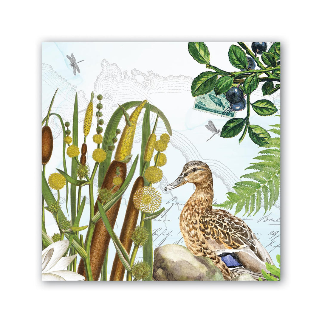 Michel Design Works - By the Lake Cocktail Napkin 814429 DISVEN