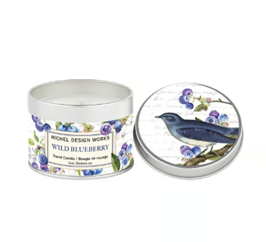 Stonewall Kitchen - Michel Design Works - Wild Blueberry Travel Candle - 849466