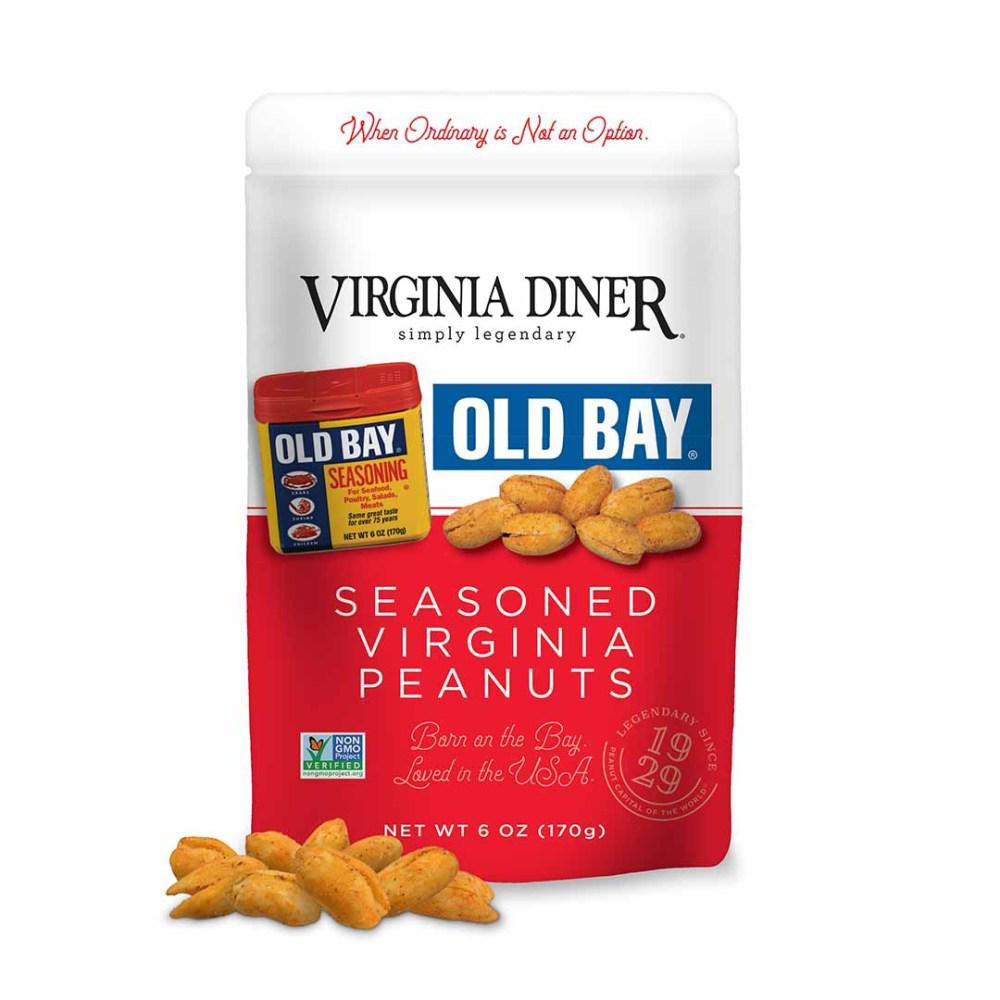 Virginia Diner - Old Bay Peanuts 6 oz Pouch - 1801 DISSVF