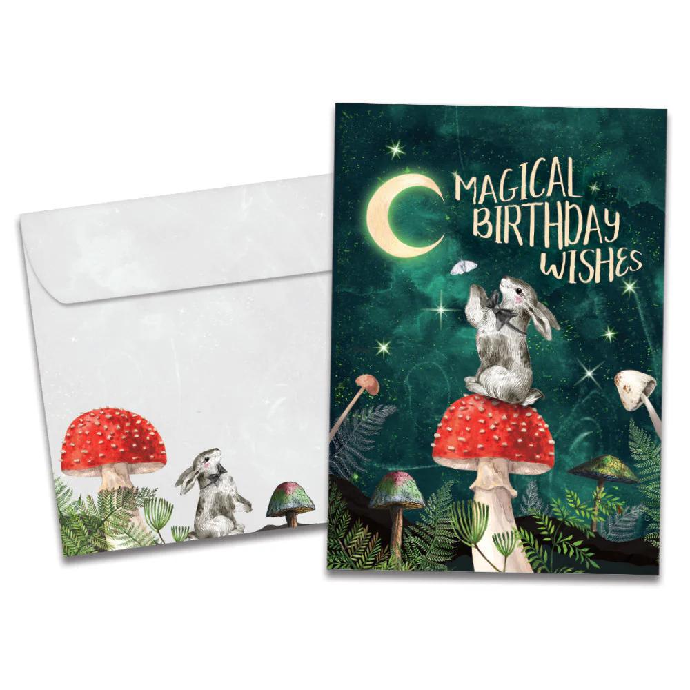 Tree-Free Greetings - Birthday Card - Magical Wishes 22030