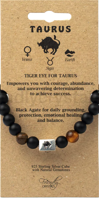 Friendly Crystals - Zodiac Collection - Taurus - 6MM