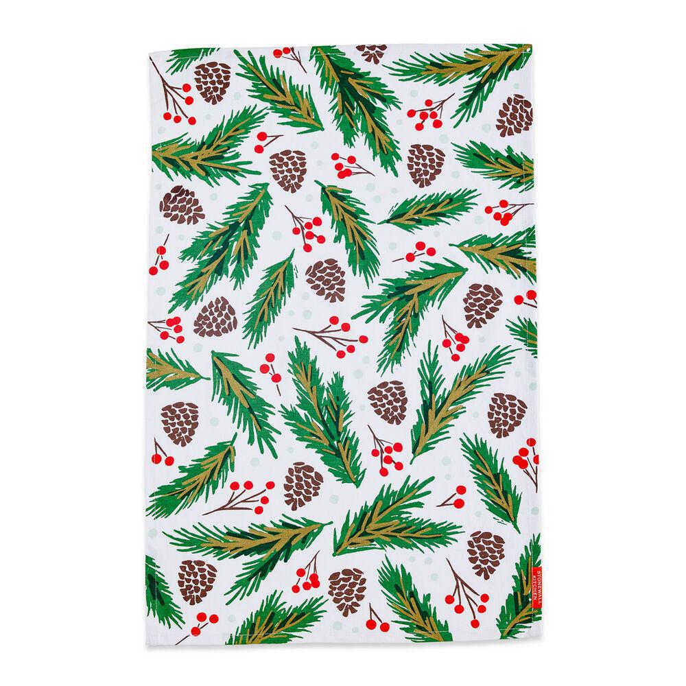 Stonewall Kitchen - Tea Towel Bough and Berries XMAS 608822