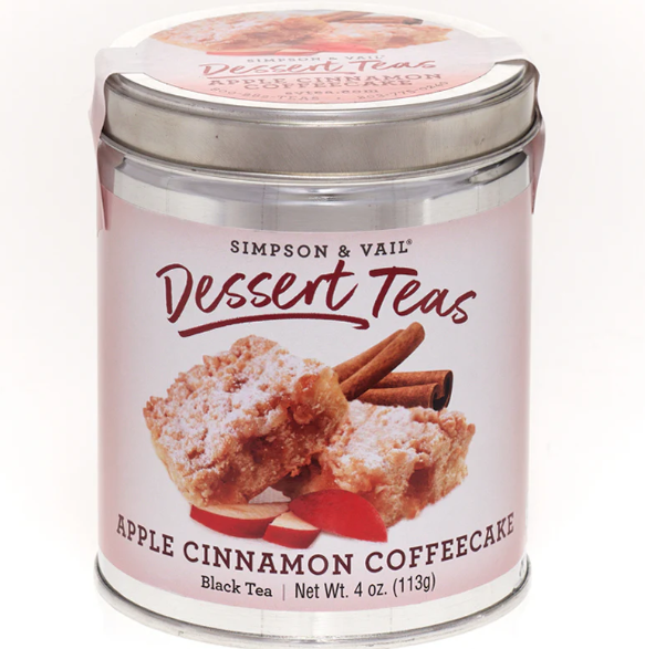 Simpson & Vail - Dessert Tea Apple Cinnamon Coffeecake 4 oz Tin