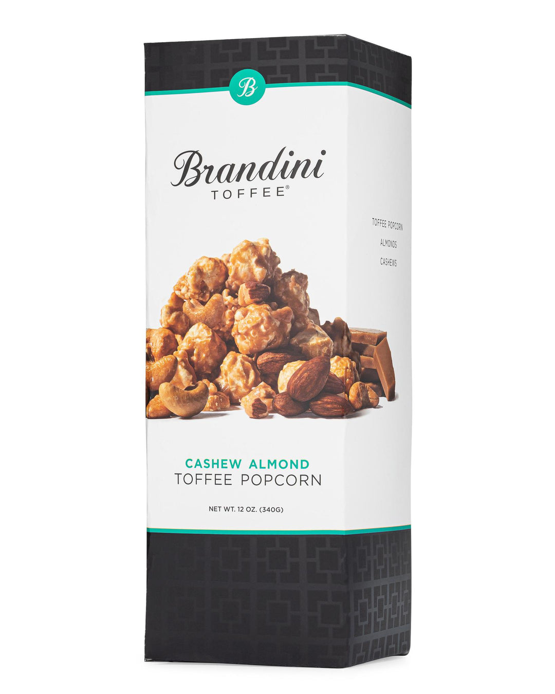 Brandini Toffee - Cashew Almond Toffee Popcorn 12oz DISSVF