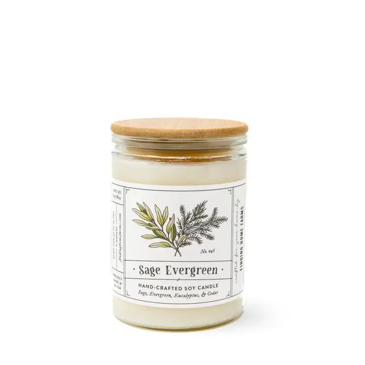 Finding Home Farms - Sage Evergreen Large Soy Candle 11 oz