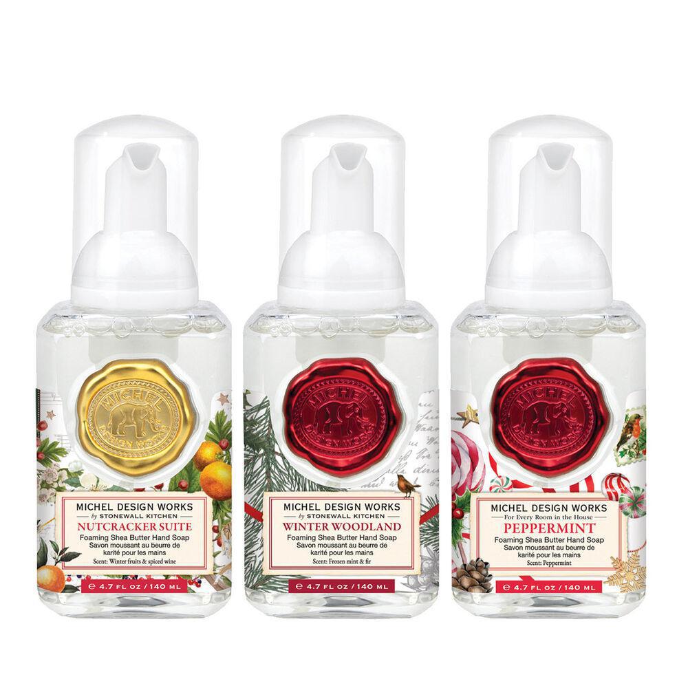 Stonewall Kitchen - Michel Design Works - Wintertime Whimsy Mini Foaming Hand Soap Set - 819071 DISVEN