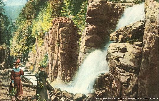 Found Image Press - NH-151 Postcard: The Flume, Franconia Notch NH-00151-PC2001-M