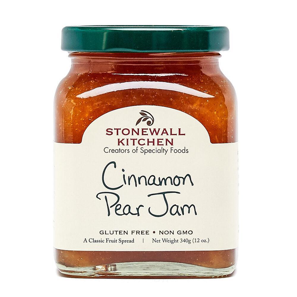 Stonewall Kitchen Cinnamon Pear Jam 12 oz Jar 101205