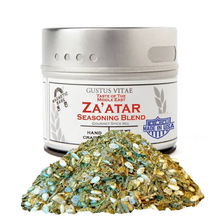Gustus Vitae Taste of the Middle East: Za'Atar Seasoning Blend  Tin