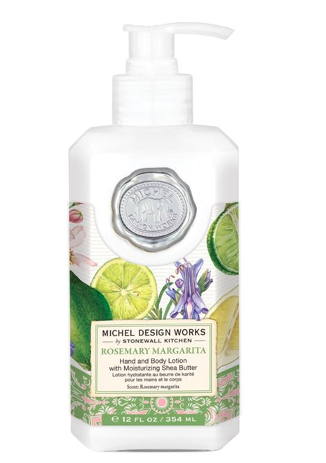Stonewall Kitchen - Michel Design Works - Rosemary Margarita Hand & Body Lotion 12 oz - 856388 DISVEN