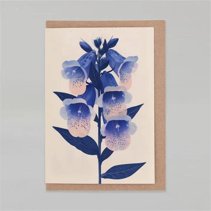 Botanopia - Foxglove | Everyday Greeting Card | Birth Month Flower - GC112