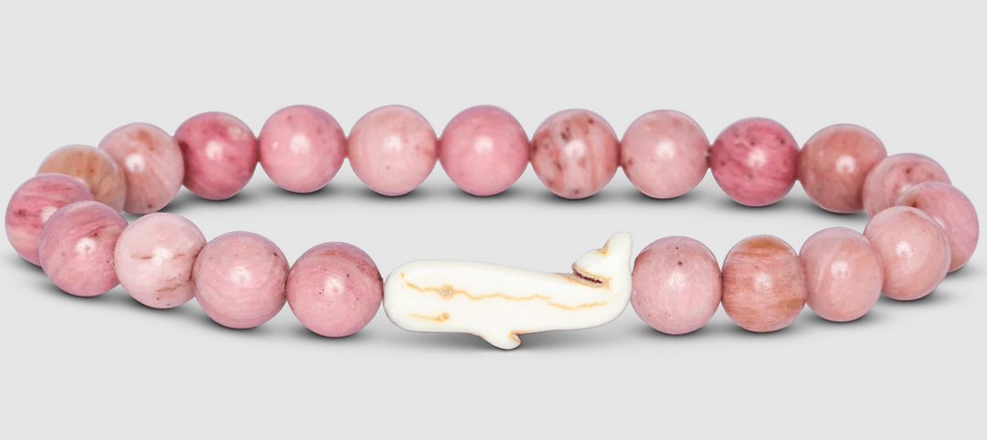 Fahlo - The Wayfare Bracelet - Tracks a Whale  - Pink Sands