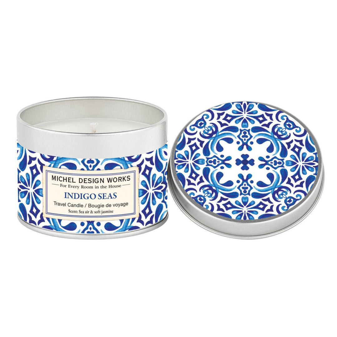 Stonewall Kitchen - Michel Design Works - Indigo Seas Travel Candle  - 849438