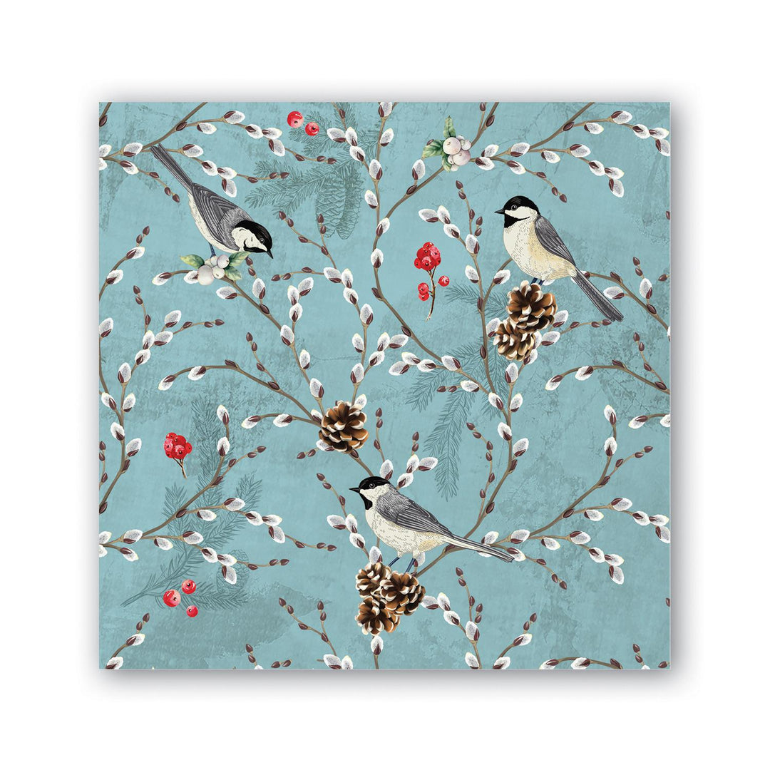 Stonewall Kitchen - Michel Design Works - Winterberry & Balsam Cocktail Napkin - 814444 DISVEN