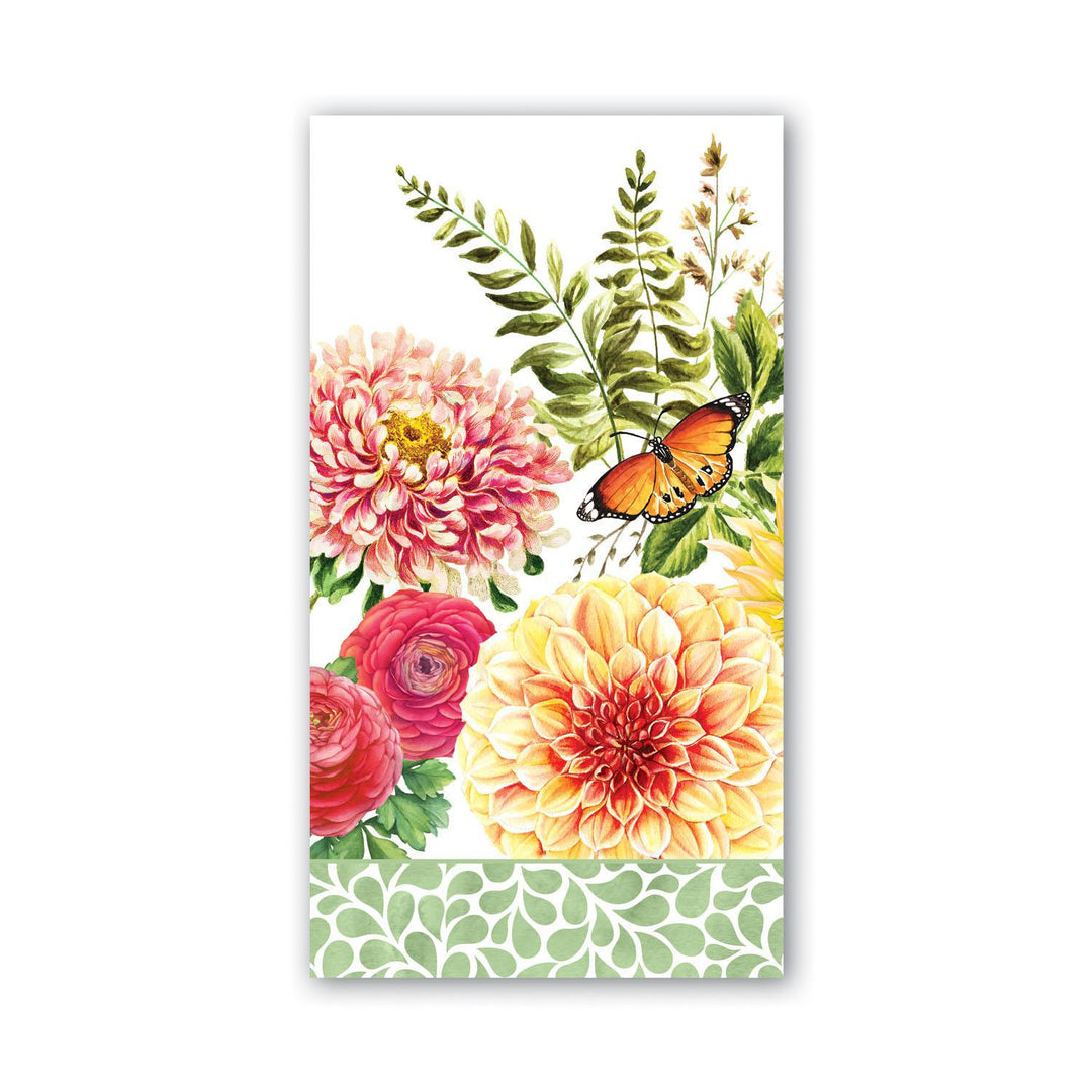 Michel Design Works - Dahlias Hostess Napkin 807418 DISVEN