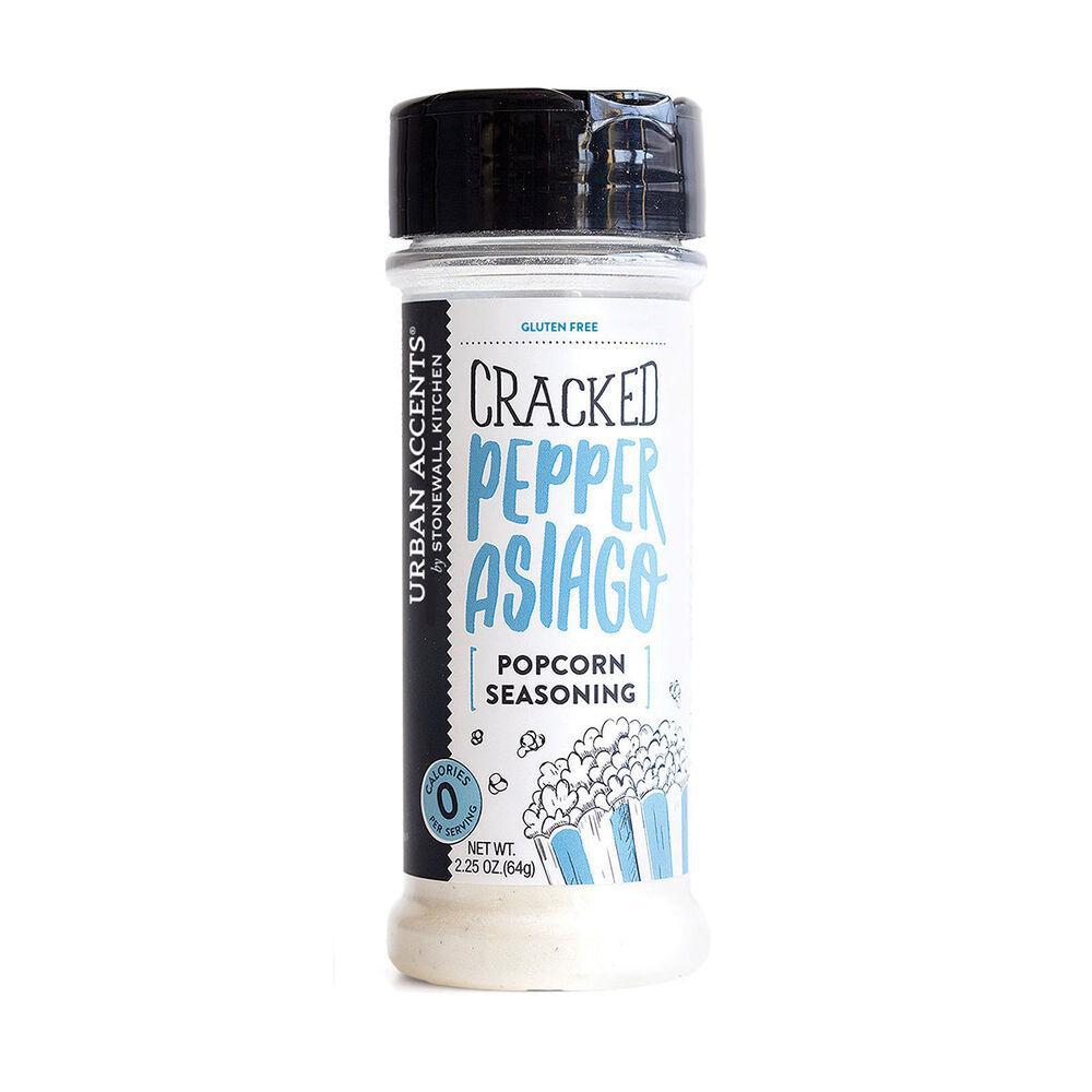 Stonewall Kitchen Urban Accents  Cracked Pepper Asiago Popcorn Seasoning 2.25 oz shaker 370427 DISSVF
