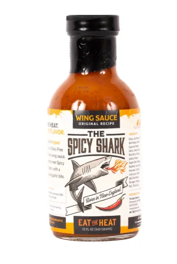 The Spicy Shark - Wing Hot Sauce 12 oz