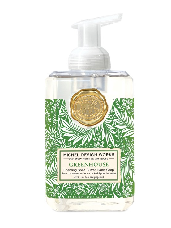 Stonewall Kitchen - Michel Design Works - Greenhouse Foaming Soap 17.8 oz - 801449