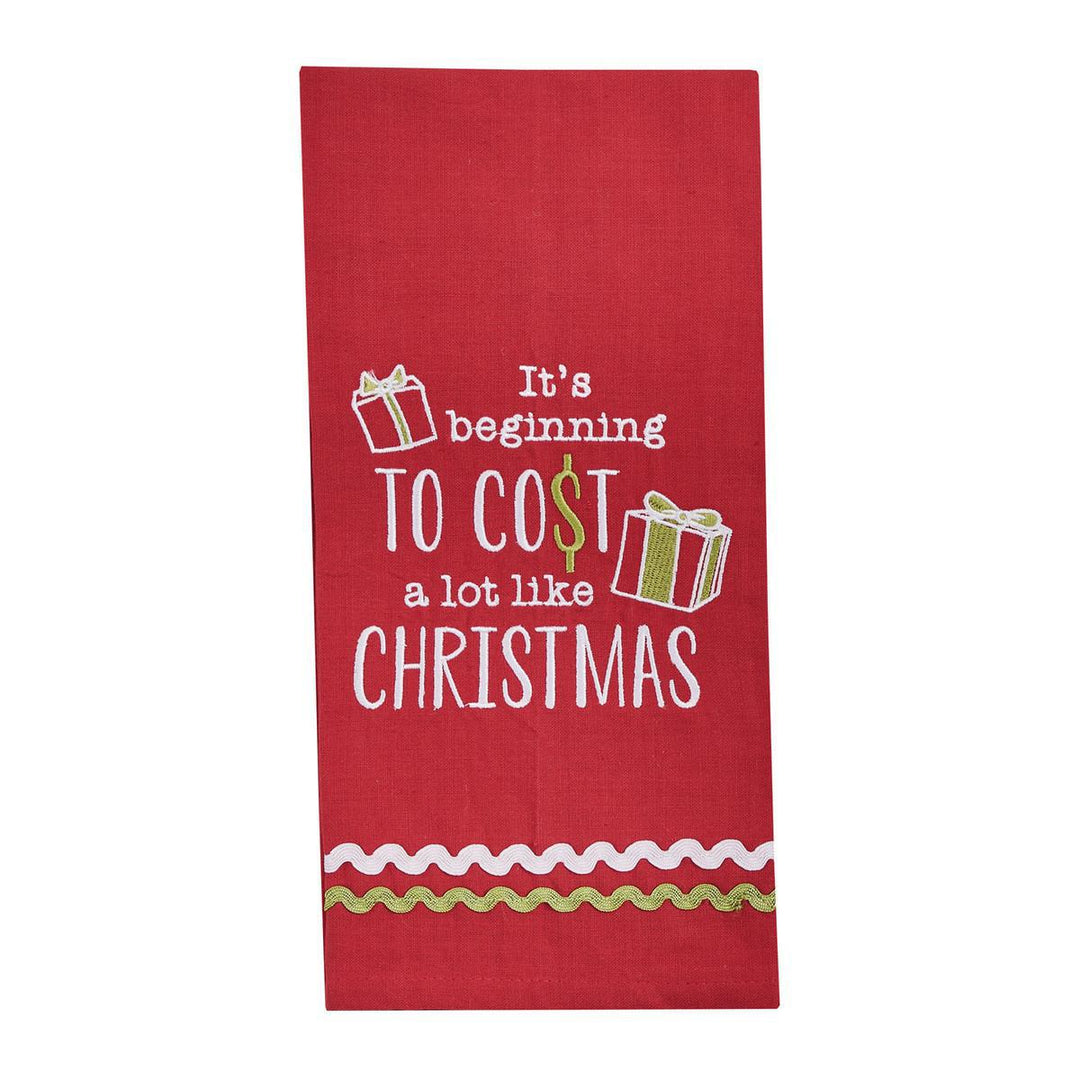 Park Designs - Cost A Lot Like Christmas Dishtowel - 7499-430