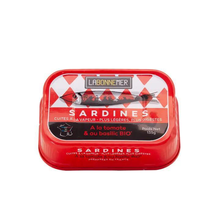 Ferrigno - Sardines with Organic Tomato and Basil 4.8 oz - LBMTBB