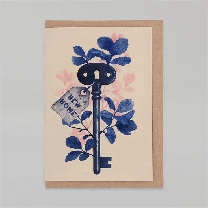 Botanopia - New Home Key | Housewarming Card | New House Card - GC043