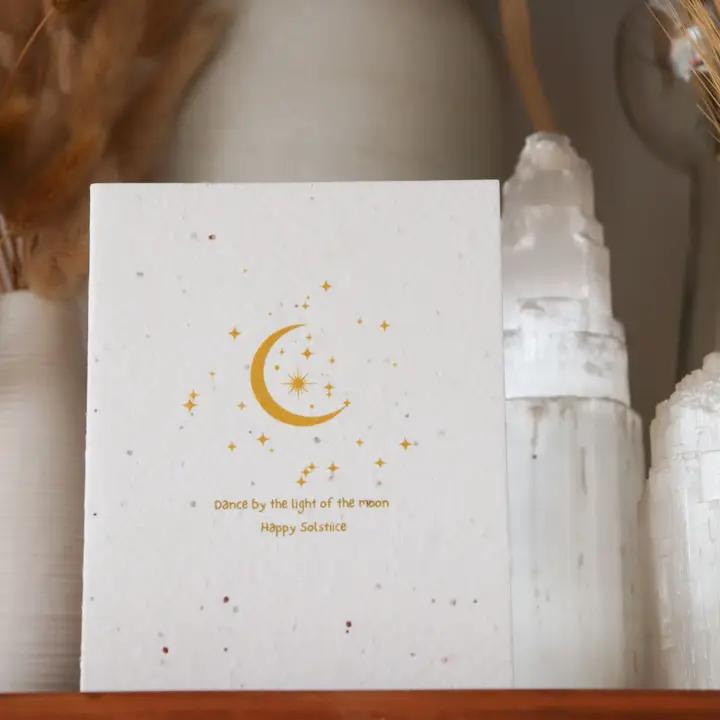Raven's Edge Studio - Plantable Card - Solstice Wildflower Seed Card