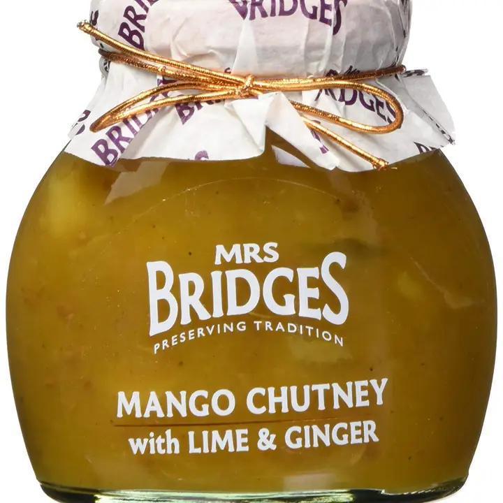 Mrs Bridges - Mango Chutney with Lime and Ginger 12 oz - MB-855CS