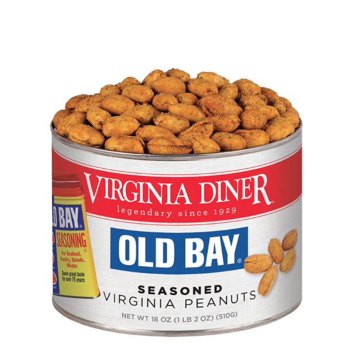 Virginia Diner - Old Bay Peanuts 9 oz - 1811