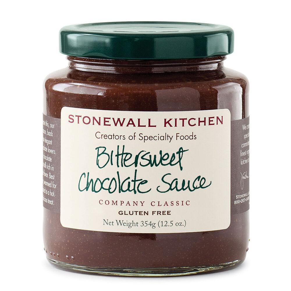 Stonewall Kitchen Bittersweet Chocolate Sauce 12.5 oz jar 161007 DISSVF