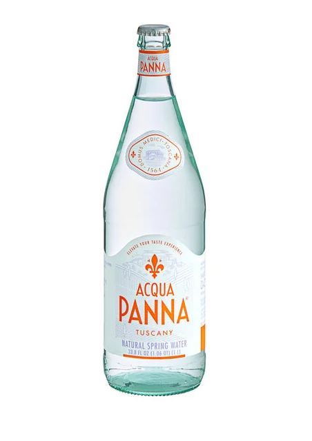 Acqua Panna - Natural Spring Water 1 Liter Glass Bottle - 5740126
