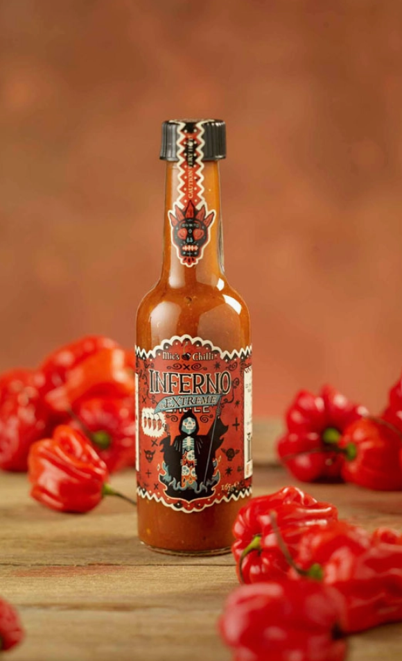 Mic's Chilli - Inferno Sauce Extreme 5.4oz DISSVF