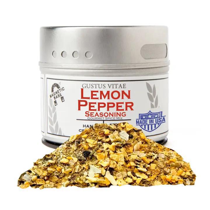 Gustus Vitae  Lemon Pepper Seasoning 2.2 oz