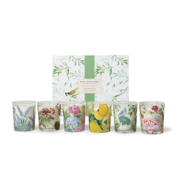 Stonewall Kitchen - Michel Design Works - Favorite Fragrances Votive Candle Sampler Gift Set - 829001