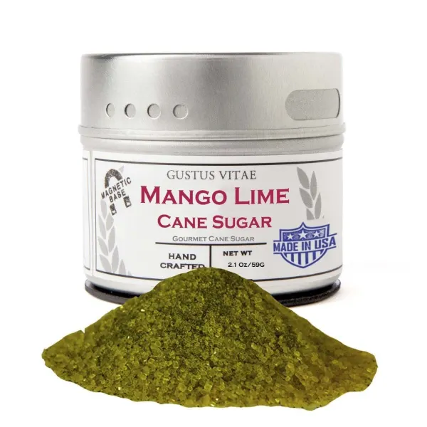 Gustus Vitae Mango Lime Cane Sugar - Tin DISSVF