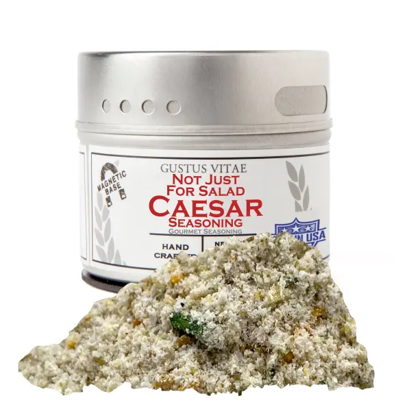 Gustus Vitae Not Just For Salad Caesar Seasoning  Tin