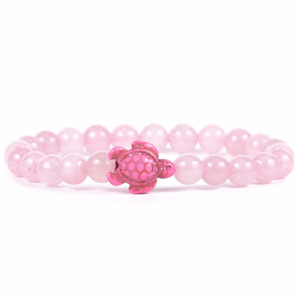 Fahlo - The Journey Bracelet - Tracks a Sea Turtle - Coral Reef Pink - W-JOUR-PINK