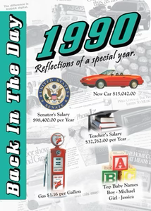 3 Oak Publishing - Back in the Day Card - 1990 B1990