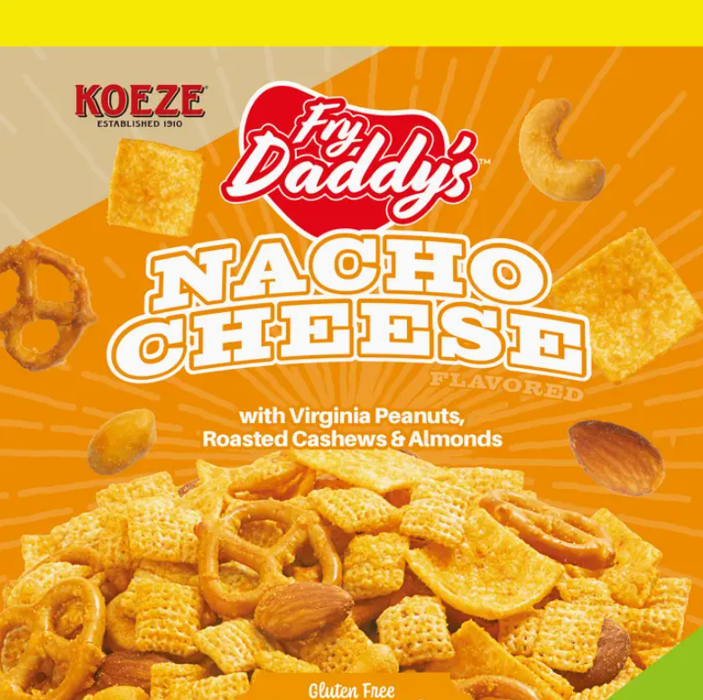 Koeze - Fry Daddy's Gluten Free Nacho Cheese Snack Mix 5.5 oz