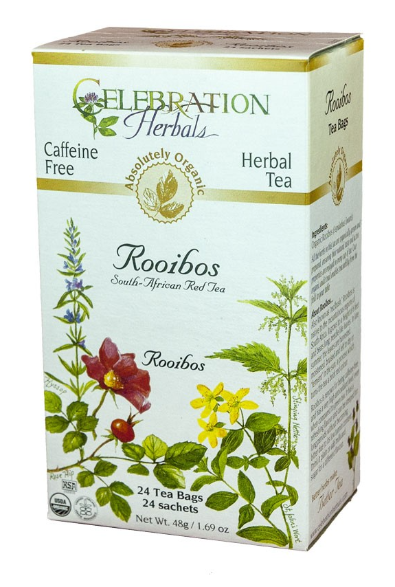 Celebration Herbals - Rooibos South African Red Tea 24 Tea Bags - 15762