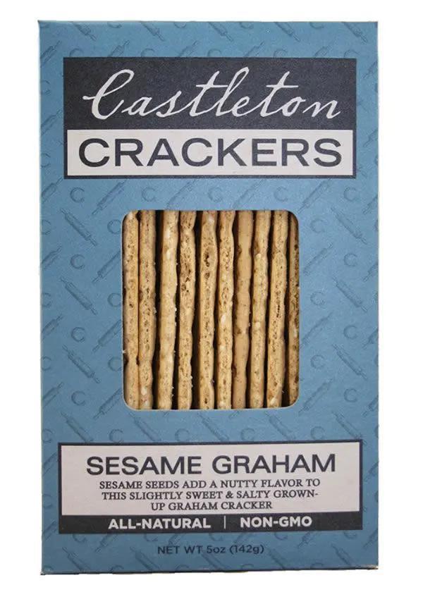 Vermont Farmstead Cheese Co - Sesame Graham Crackers 5 oz - 191-M04J1 DISSVF